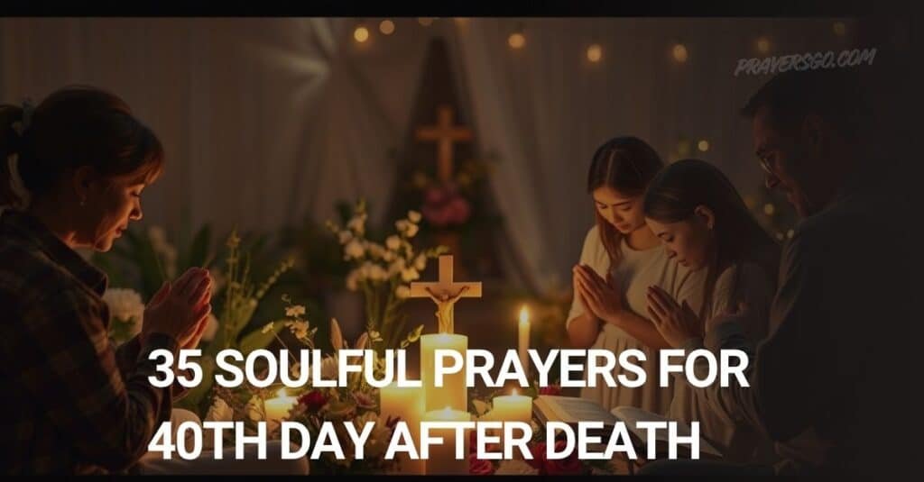 Prayers For 40th Day After Death