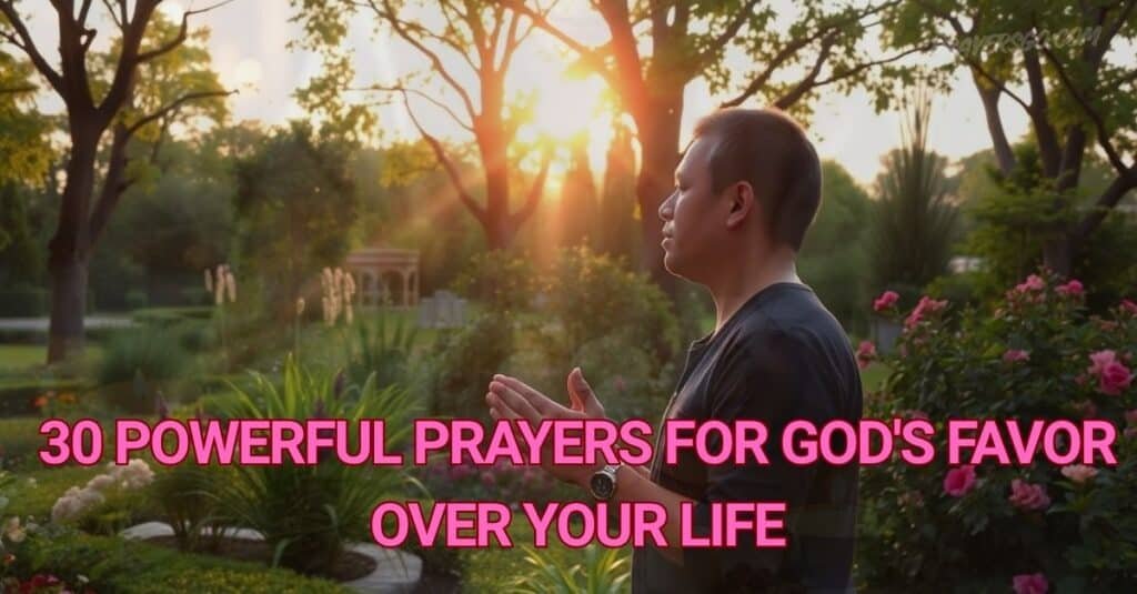 God's favor