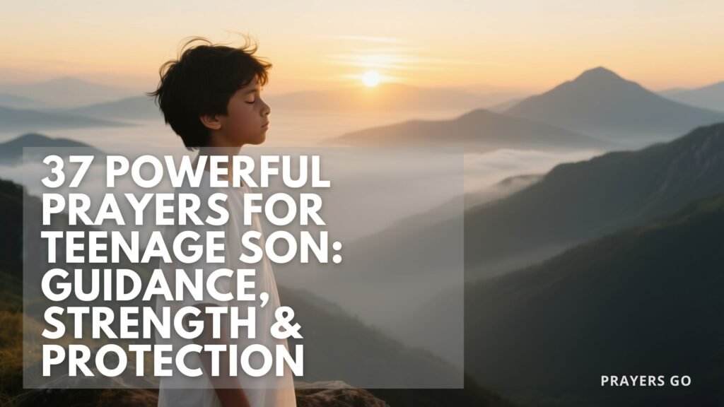 teenage son